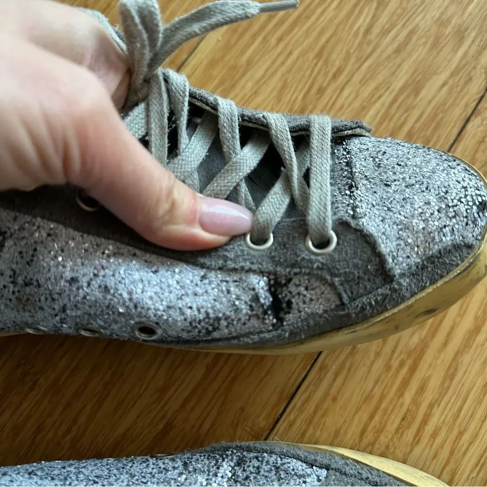 Golden Goose Superstar Glitter Sneakers